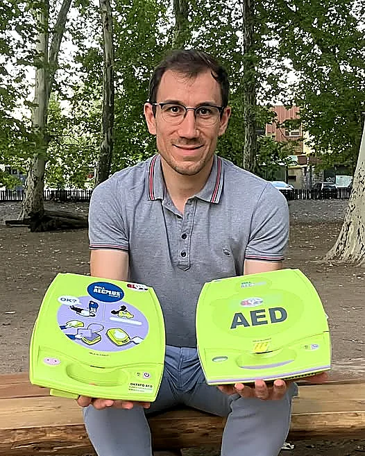 Bálint Szabolcs AED oktatóeszközökkel